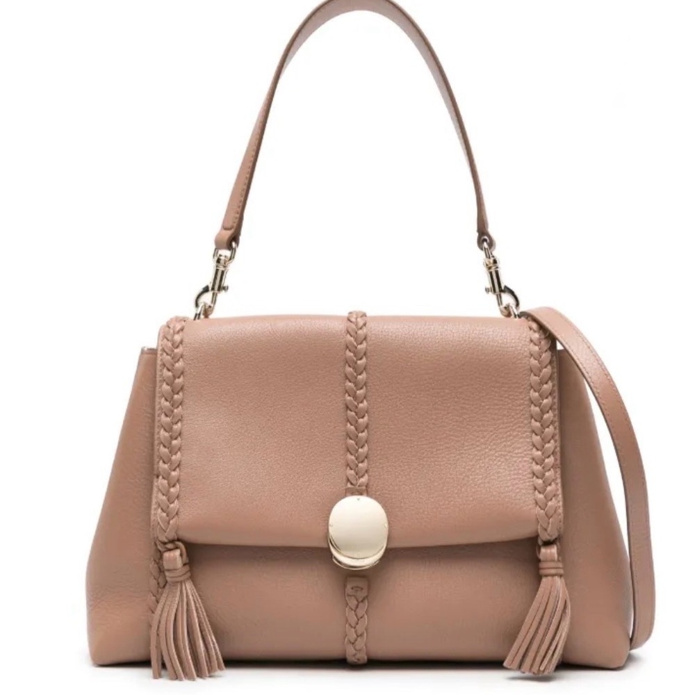CHLOE Penelope Elegant Leather Shoulder/ Crossbody Medium Bag Stunning, Like New